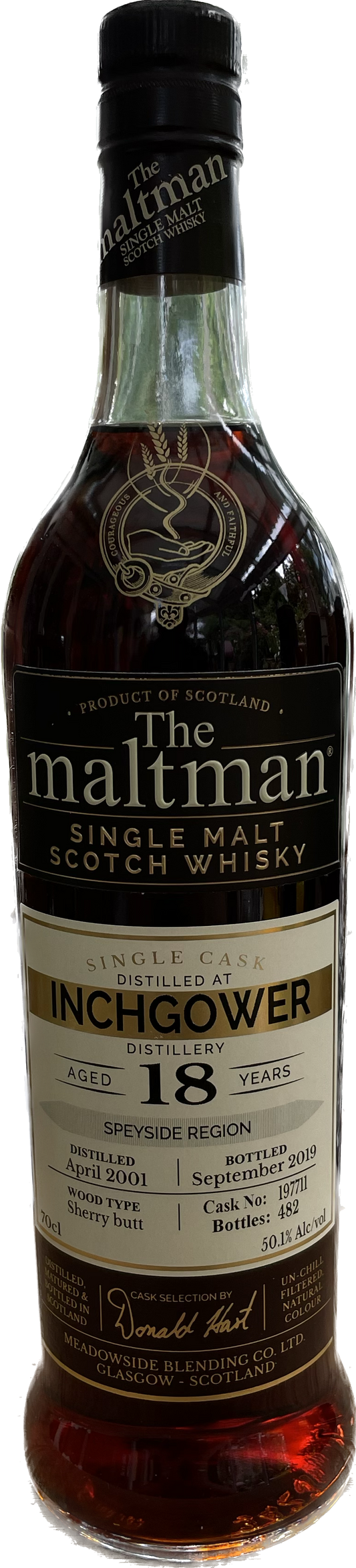 The Maltman Inchgower 18 Jahre Single Malt Whisky