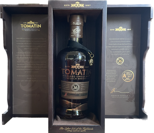 Tomatin 36 Jahre Single Malt Whisky