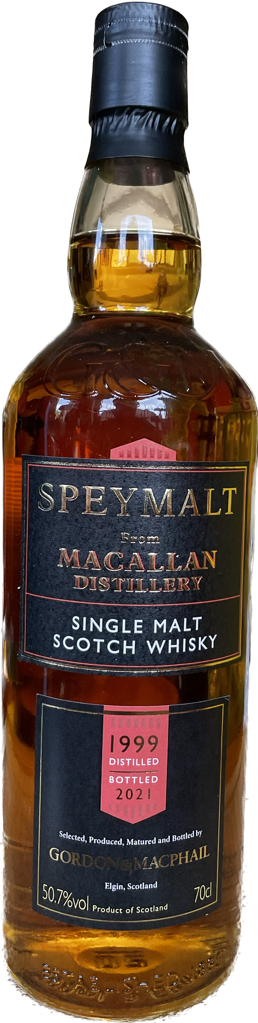 Speymalt Macallan von 1999 Whisky