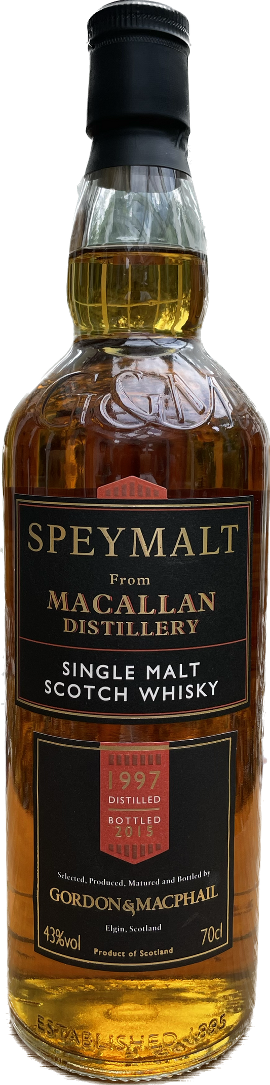 Speymalt Macallan von 1997 Single Malt Whisky