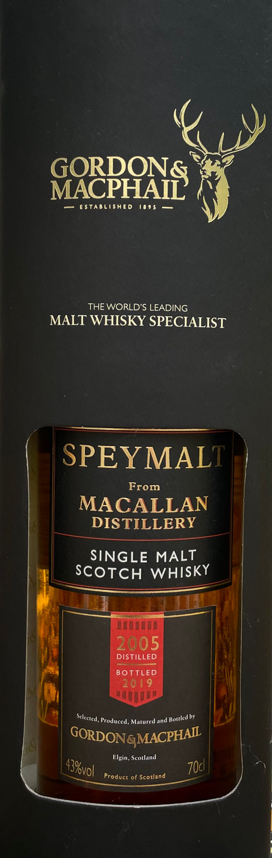 Speymalt Macallan von 2005 Whisky