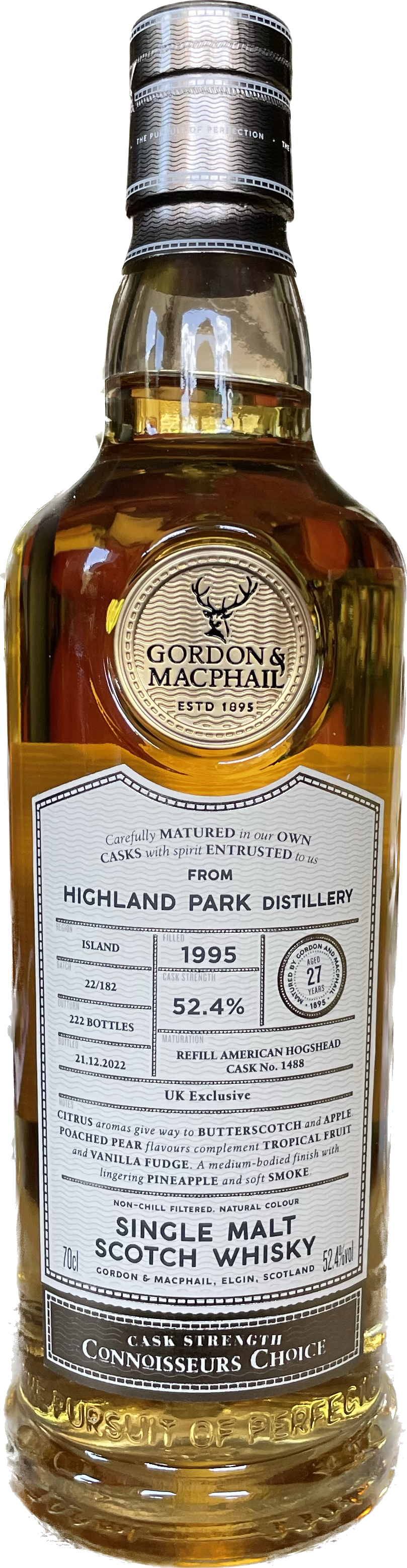 Highland Park Distillery 27 Jahre Whisky